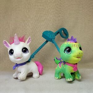 furReal Walkalots Big Wags Dino And Unicorn Interactive Pet Toy